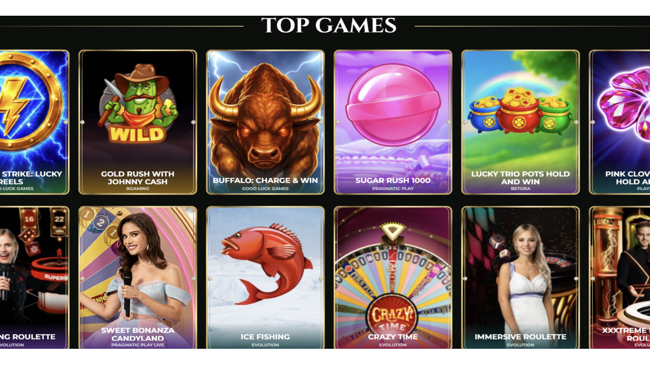 Goldzino casino games